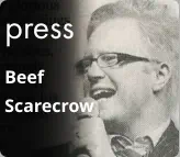 press Beef Scarecrow
