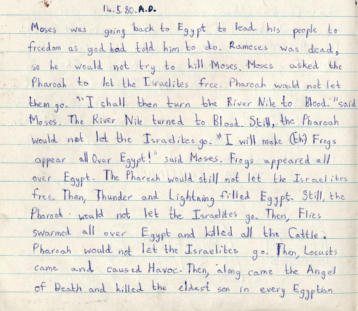 Moses and the Pharaoh