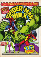 Spider-Man and Hulk Weekly No 1 (or No 376, depending)