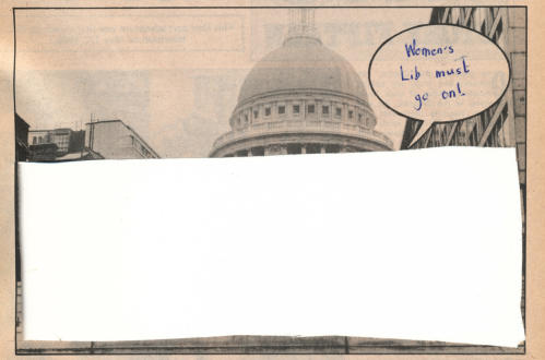 Crappy Caption No 19: "Women's Lib must go on!"