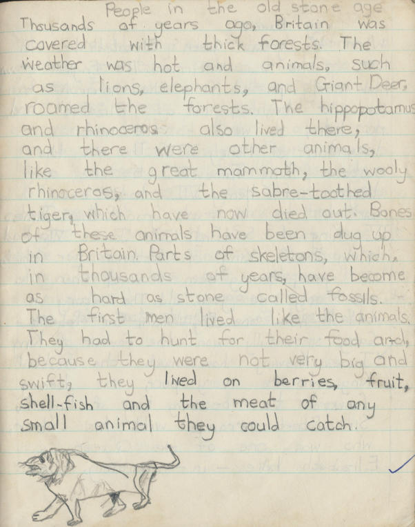 People in the Old Stone Age