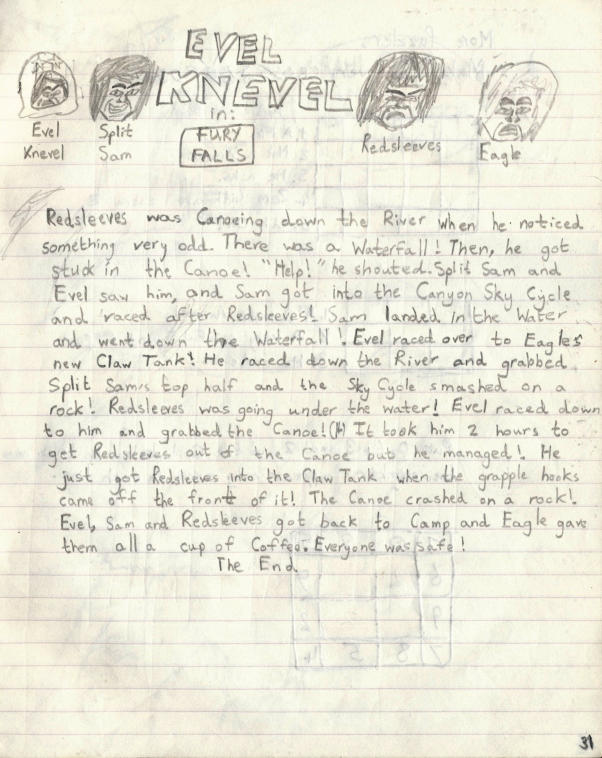 Evel Knievel in: Fury Falls