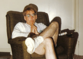 Wayne Townend, circa 1984 - not sure but I think there might be something wrong with his eyes