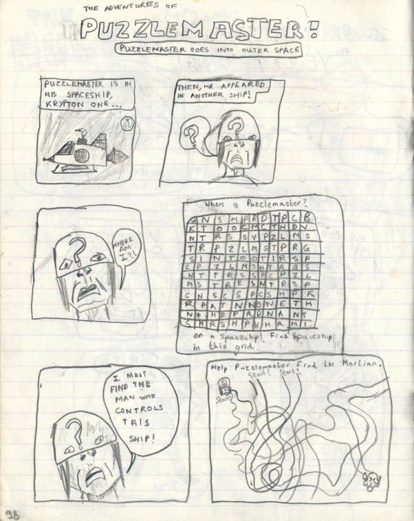 Puzzlemaster Goes into Outer Space