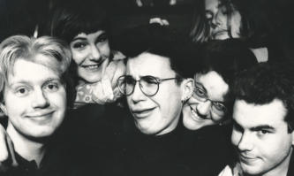 Oxford 1991: Waen Shepherd, Liz Edwards, Tom Bainton, Polly Faber, Tracey Hill, Keiron Self